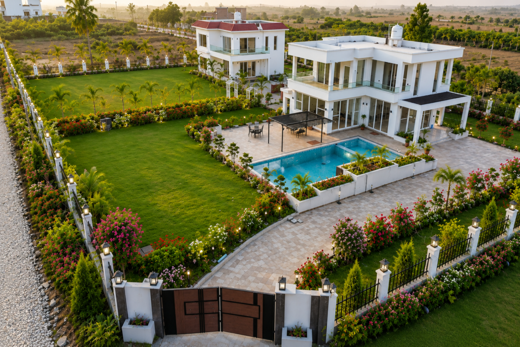 Standard 15000 sq ft luxury farmland plot at The Villagio